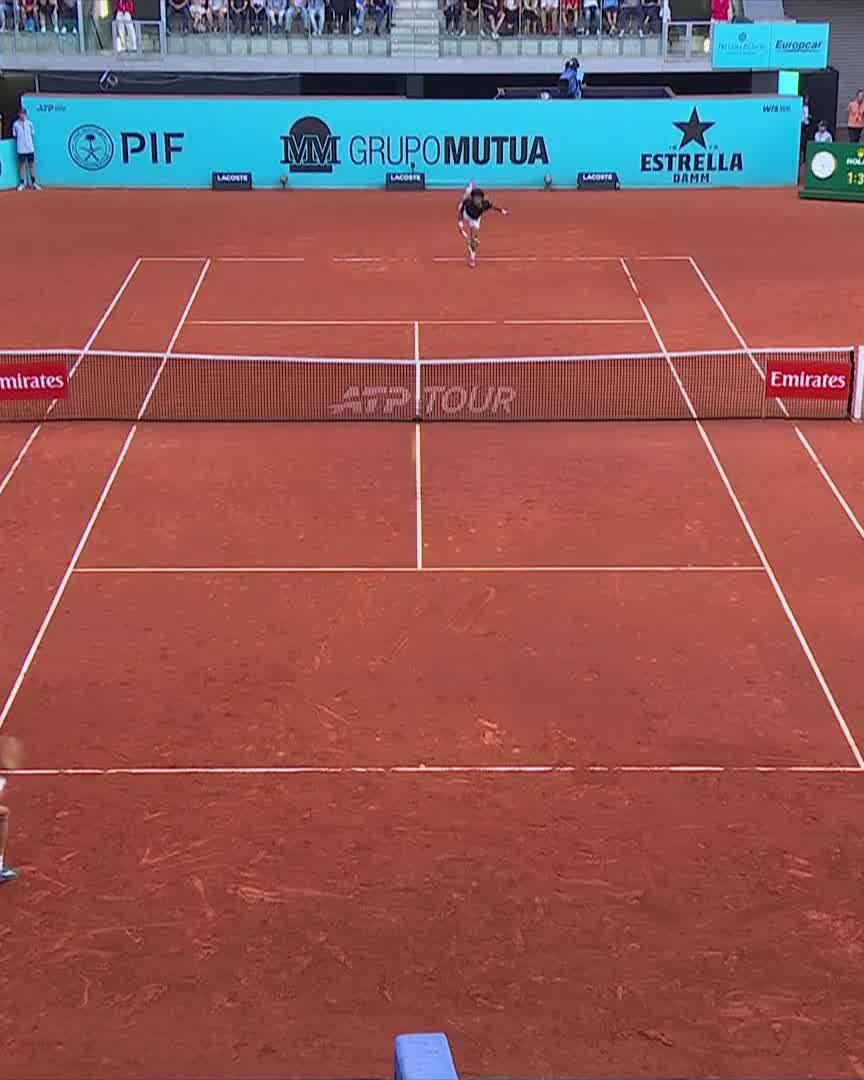 7 victoires en 7 matchs, sur terre pour le moment on mange très très bien. Le prochain tour m’effraie un peu
