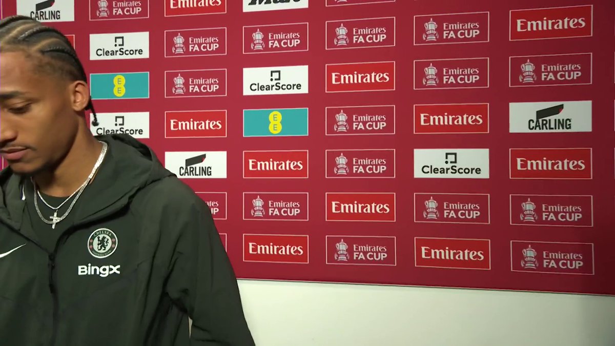 “We had a tough week, now this is a good win for us to move forward.” 🤝 Joao Pedro and Enzo Fernandez react after the win for Chelsea. 📺 Watch on TNT Sports and HBO Max