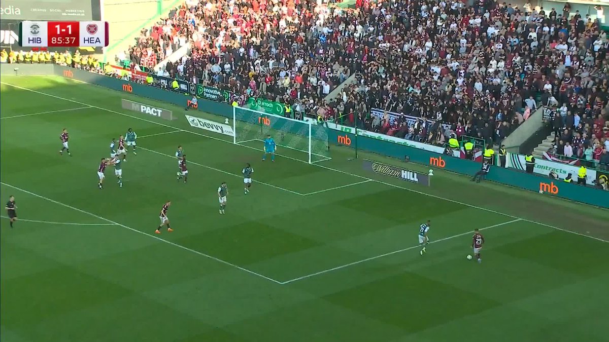 Absolute chaos in there. Mad.