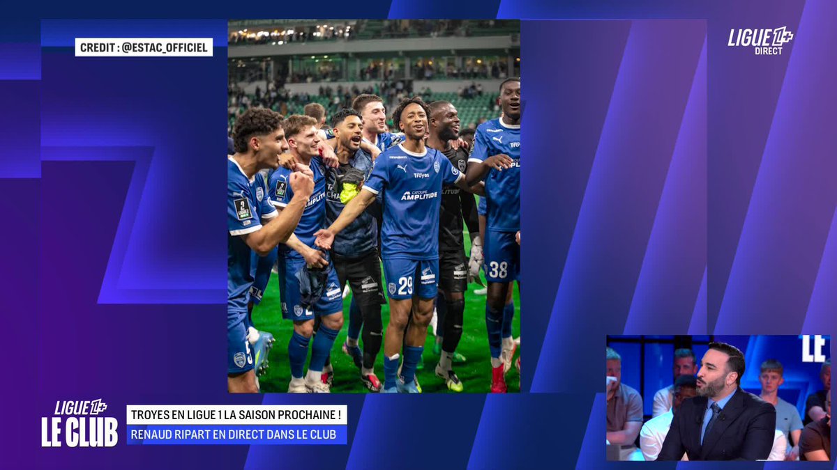 ๐๏ธ "La volontรฉ sera de se stabiliser en Ligue 1, un travail รฉnorme a รฉtรฉ fait" Fรฉlicitations encore une fois ร l'ESTAC Troyes et Renaud Ripart pour cette montรฉe dans l'รฉlite ๐พ