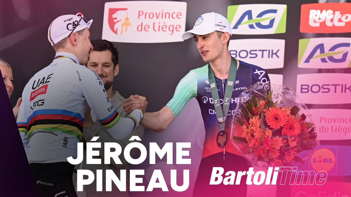🇫🇷 ⭐ Jérôme Pineau : "Je n'avais pas eu des frissons comme ça devant une course depuis un moment. C'était un régal de voir Paul Seixas tenir la dragée haute de l'un des plus grands cyclistes de l'histoire."
