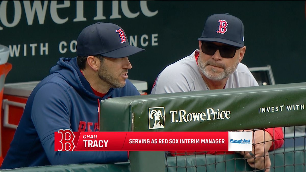 "We've lost this in baseball; the guys who are baseball-lifers that get rewarded and get to the big leagues... these guys paid their dues. Obviously bittersweet, but these are the kind of guys you like to see rewarded." The guys talked in studio about the #RedSox promotions of Chad Tracy and Chad Epperson ⬇️