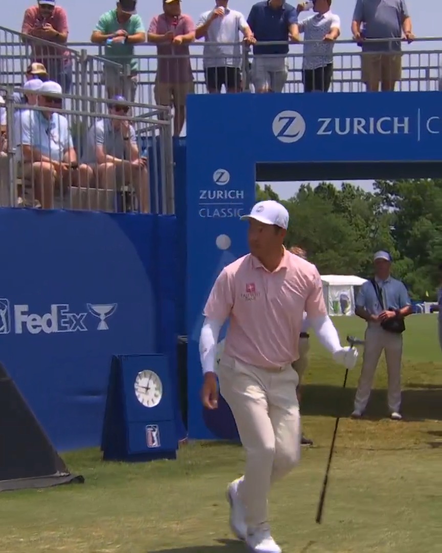 First tee announcements are important 😂