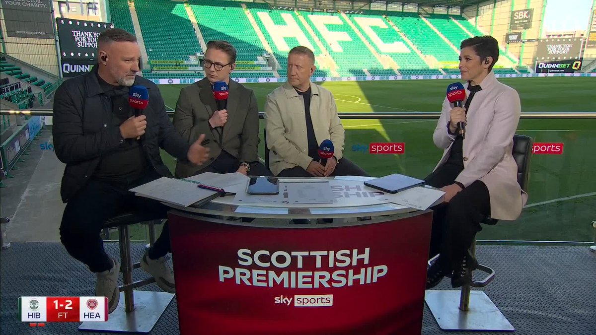 🔵 "Rangers have to go [to Tynecastle] and win or it's done!" 🍀 "Celtic will be buzzing with that result at Ibrox" ❤️ "But Hearts have found another way to ask questions of Glasgow's big two" Kris Boyd on the Scottish Premiership title race 🏆