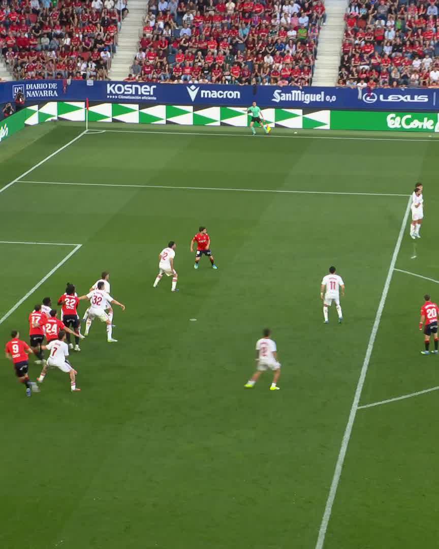KIKE SALAS. ๐ก๏ธ Sobre la lรญnea para salvar al Sevilla Fรบtbol Club. DesenlaceLALIGA | OsasunaSevilla