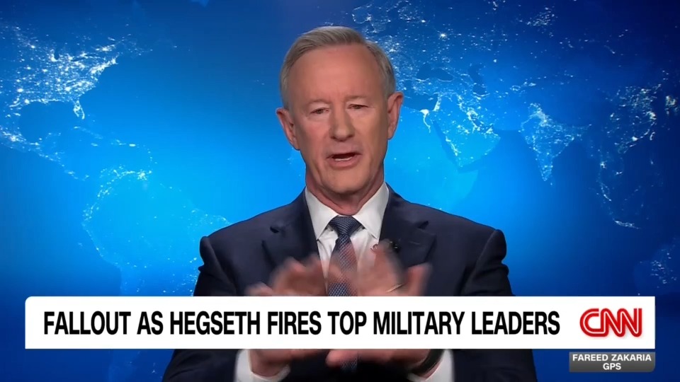 Many senior military officials have been fired or asked to resign in the last year. How is this impacting morale within the Pentagon? I discussed with retired Navy Admiral William McRaven, author of the new book "Duty, Honor, Country &amp; Life."