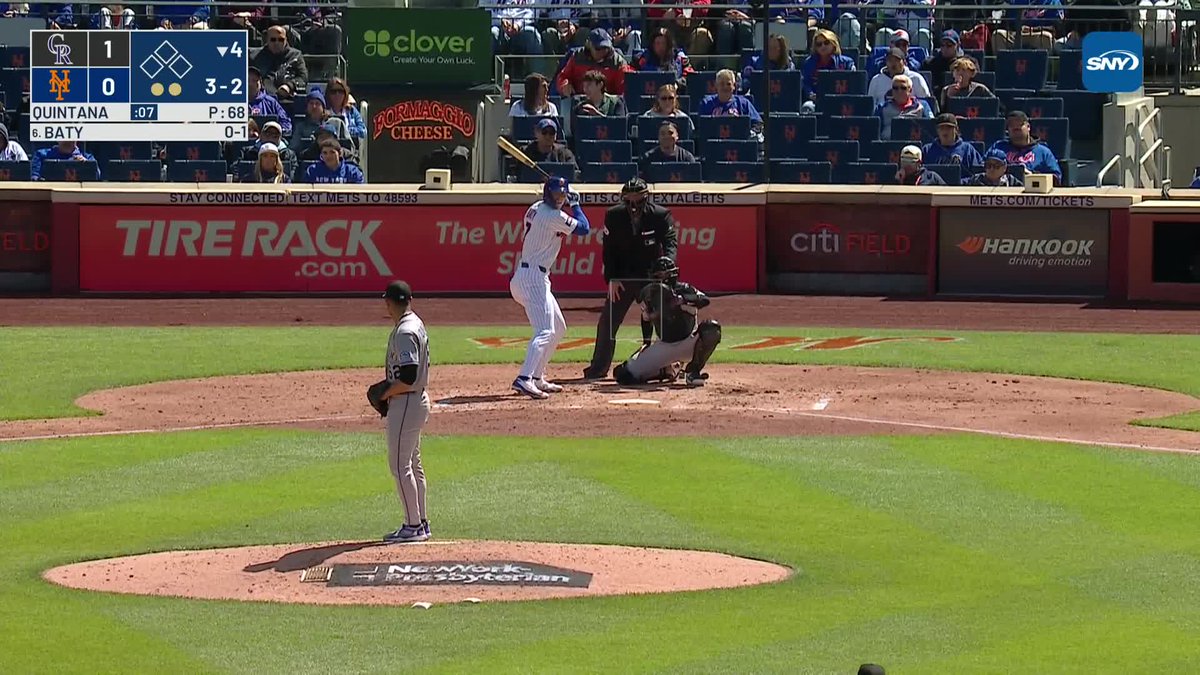 "Don't look at me" Brett Baty has a back-and-forth with the home plate umpire following a strikeout