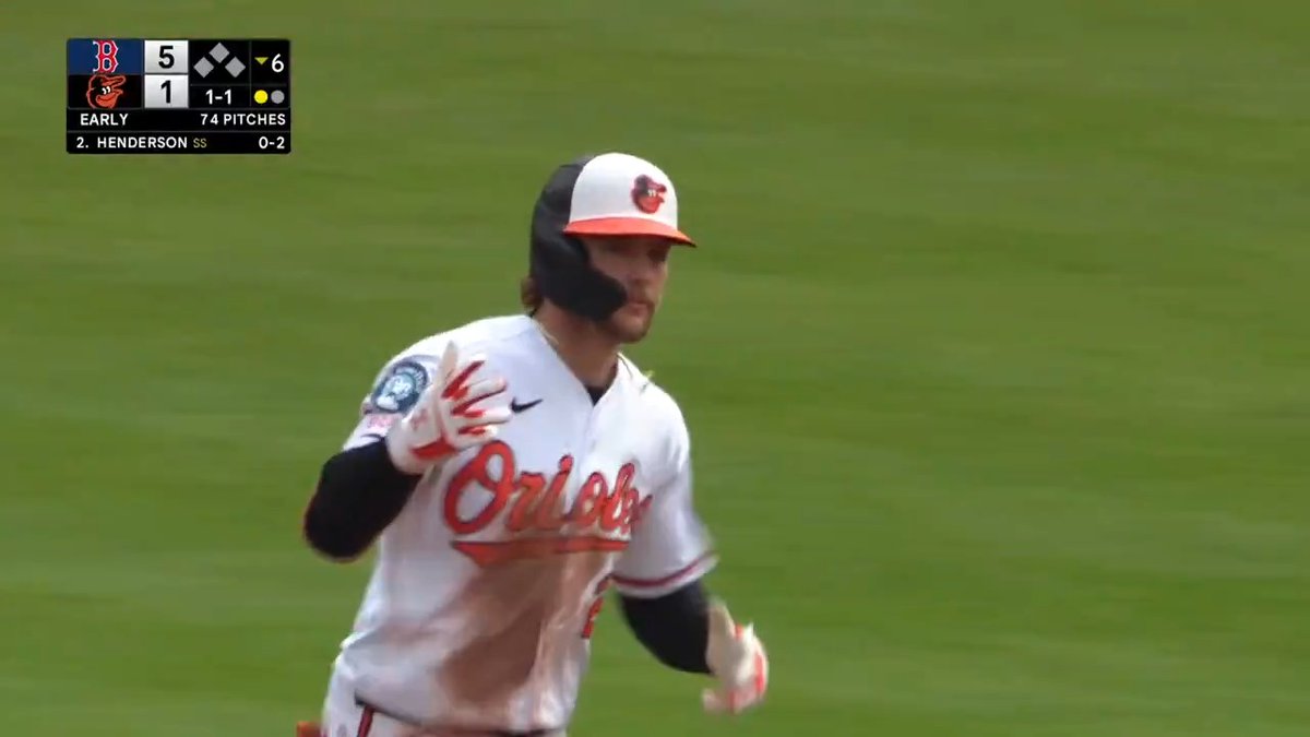 Gunnar Henderson has his ninth four-bagger of the year