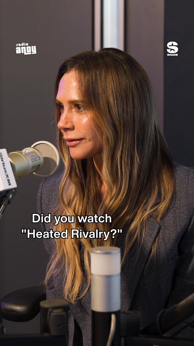 Connor Storrie IS that bish 💅 Listen to more: #HeatedRivalry #ConnorStorrie #VictoriaBeckham #SiriusXM