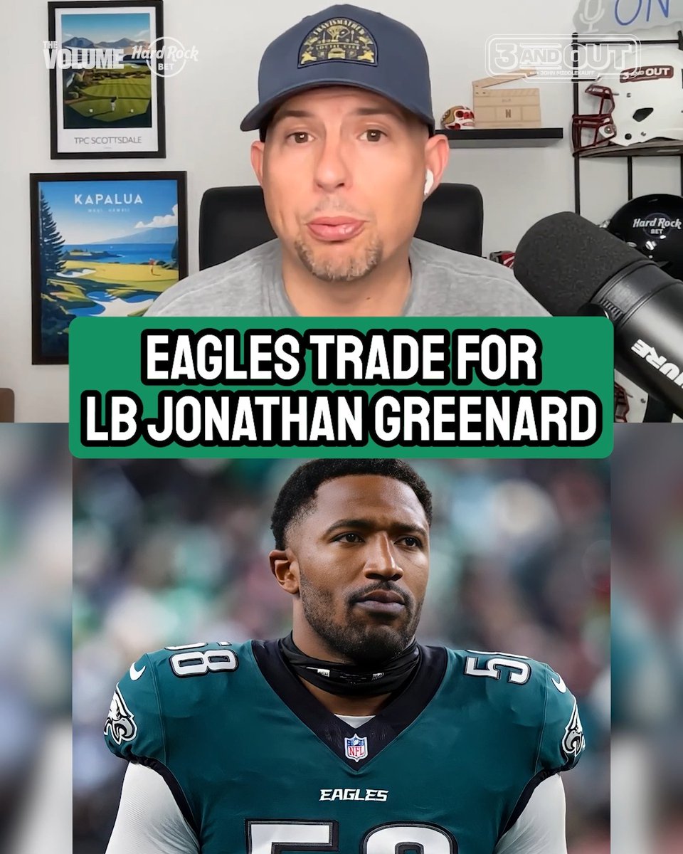 Eagles TRADE for Jonathan Greenard from the Vikings during the NFL Draft. John Middlekauff on why he likes the move for Philadelphia.