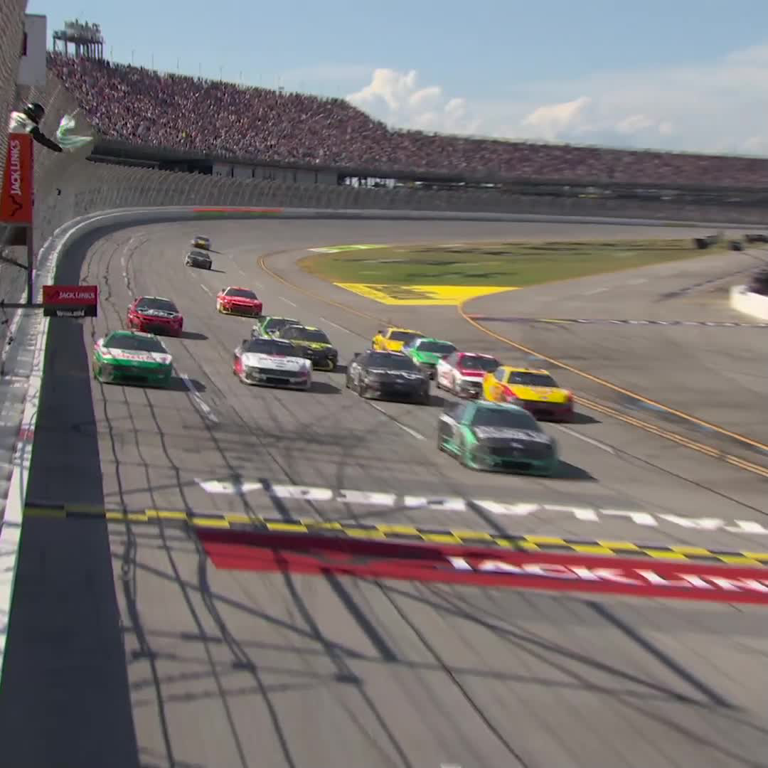 That's the start Ryan Preece wanted! He takes the opening stage of the #JackLinks500!