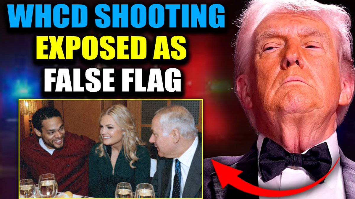 Iran Release Proof Mossad and Erika Kirk Planned 'False Flag' Trump Shooting Iranian hackers who breached Kash Patel's email account have released bombshell evidence that the White House Correspondents Dinner attack was a false flag orchestrated by Israel and Erika Kirk.