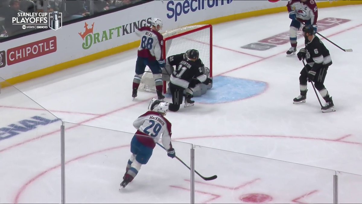 NATHAN MACKINNON ๐จ He's got his first goal of these #StanleyCup Playoffs! ๐บ๐ธ: NHLonTNT ๐จ๐ฆ: Sportsnet & TVA Sports 2