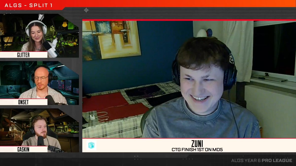 5+ mousepads tested. 2 teammates ignored. 4 #ALGS records broken. Citadel Gaming's CTG Zuni, everyone 👏🤣