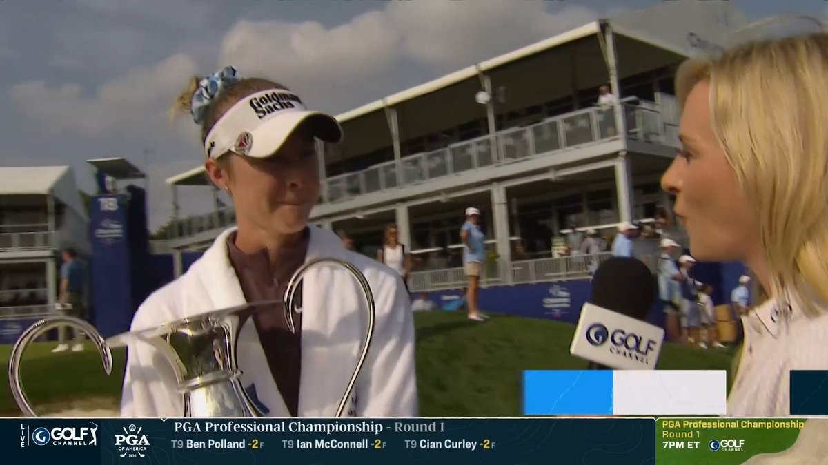 Nelly Korda explains how her patience with a lead and support system off the course fueled her third major win 🏆🙌