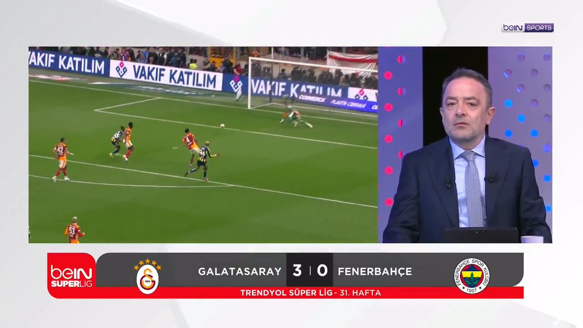 🟡🔴 Galatasaray 3-0 Fenerbahçe 🟡🔵 | #GSvFB 🔋 "Galatasaray, sürekli atak devamlılığı sağladı." 🧤 "Tarık Çetin, formayı almayı hak ediyordu." 🗣️ Seyhan Şaşko ve Uğur Meleke'nin değerlendirmeleri. #beINSÜPERLİG