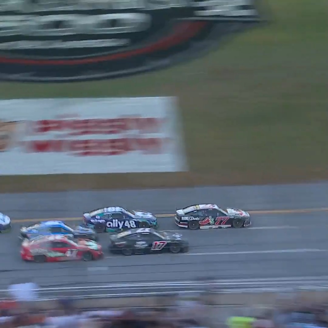 Yet another driver collects their first career win at Talladega Superspeedway! Carson Hocevar gets it done!