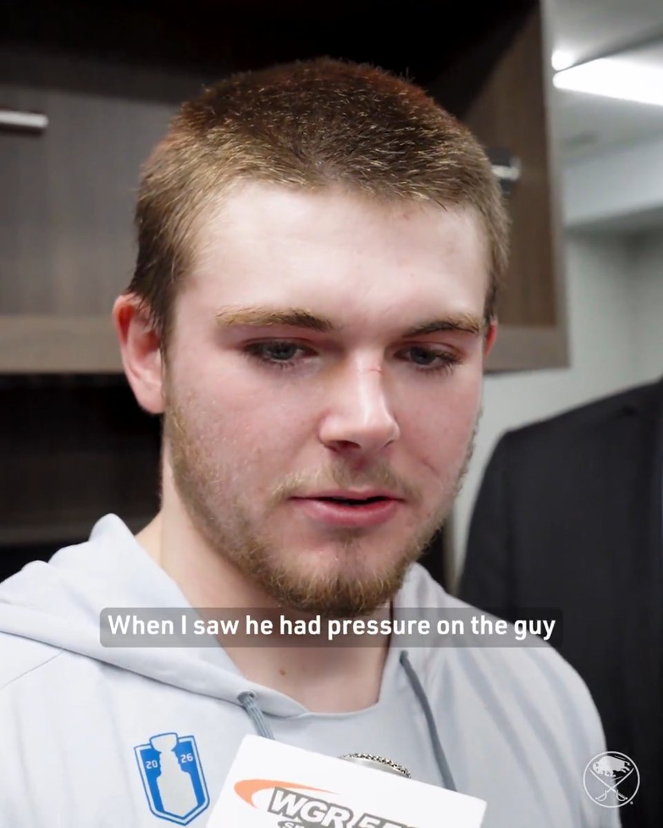 Dogs on a bone. 😤 Watch Zach Benson's full postgame interview →