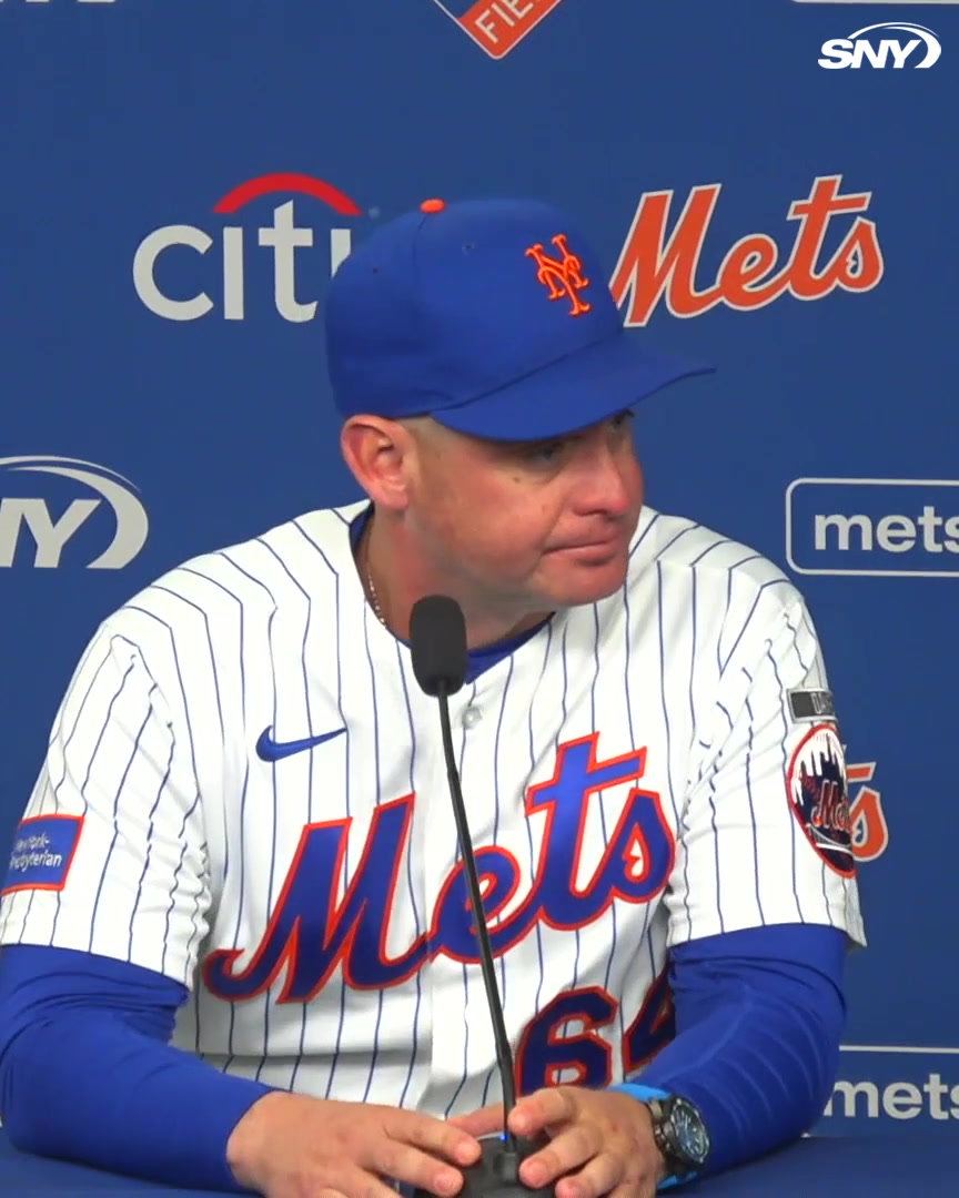 "Those guys are in the cages taking a thousand swings every day. It's not about that. We're not executing." Carlos Mendoza isn't questioning the preparation of the Mets amid their offensive struggles: