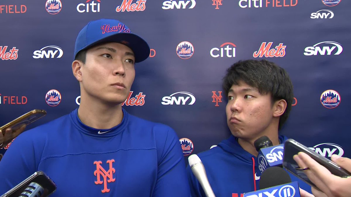 "That warrants a lot of discussion with a lot of different people" Kodai Senga on if he would accept a demotion to Triple-A if the Mets were to make that decision: