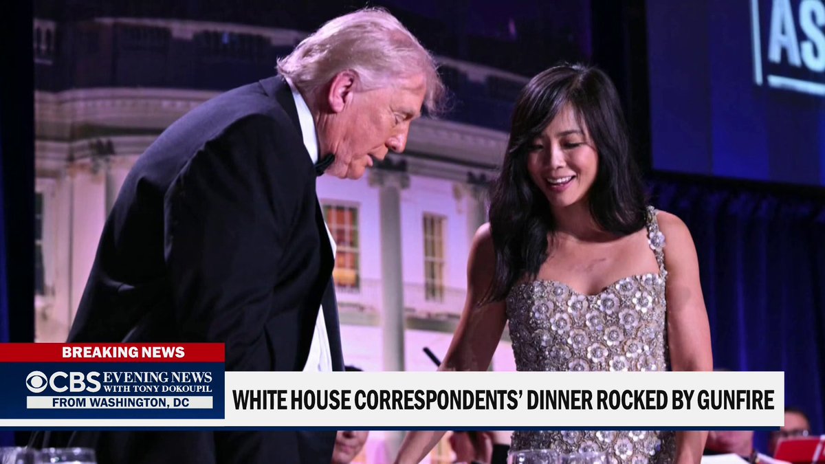 CBS News senior White House correspondent Weijia Jiang Jiang is also the president of the White House Correspondents' Association. She describes what she experienced when shots rang out at the organization's dinner while she was sitting next to President Trump.