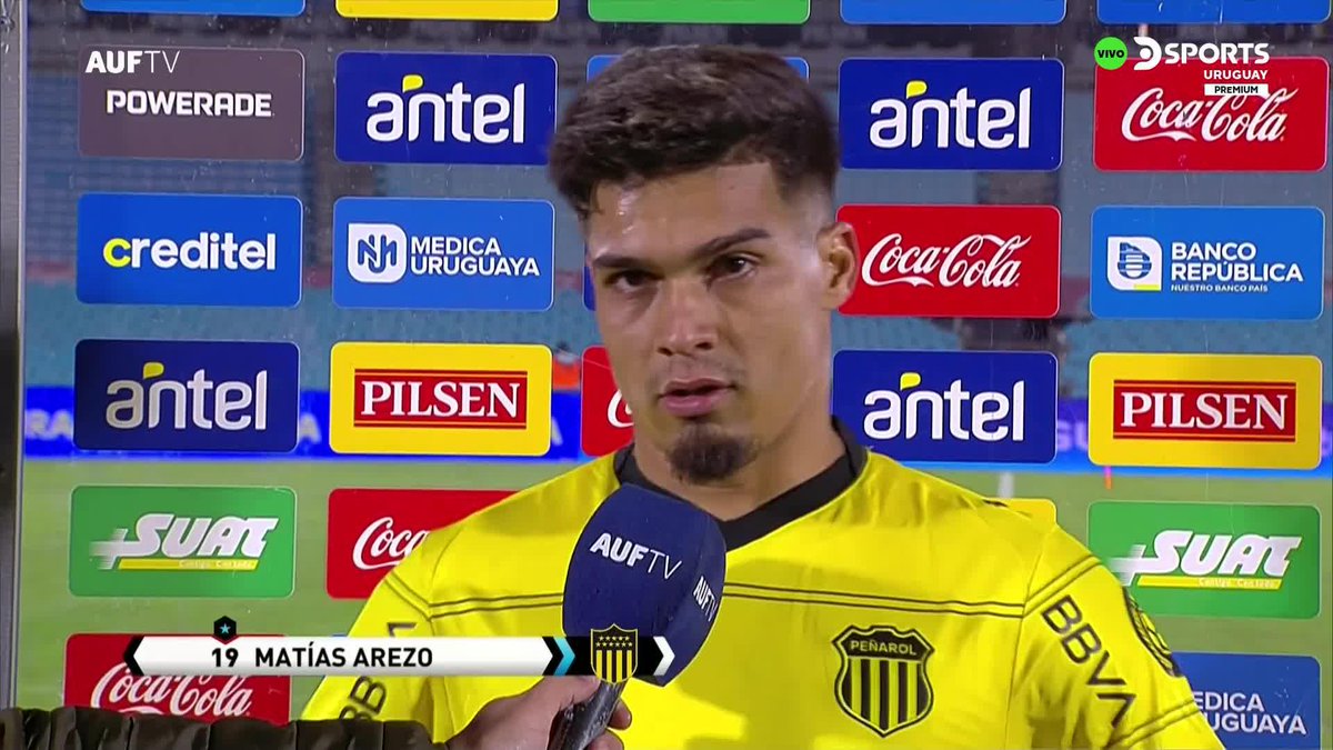 "NO NOS ESTร ALCANZANDO CON LO INDIVIDUAL" ๐ฃ๏ธ Matรญas Arezo analizรณ el presente de Peรฑarol luego de la derrota ante Wanderers que dejรณ al Carbonero sin chances en el Torneo Apertura. #LigaUruguayaEnDSPORTS Disponible en los canales 301 y 302