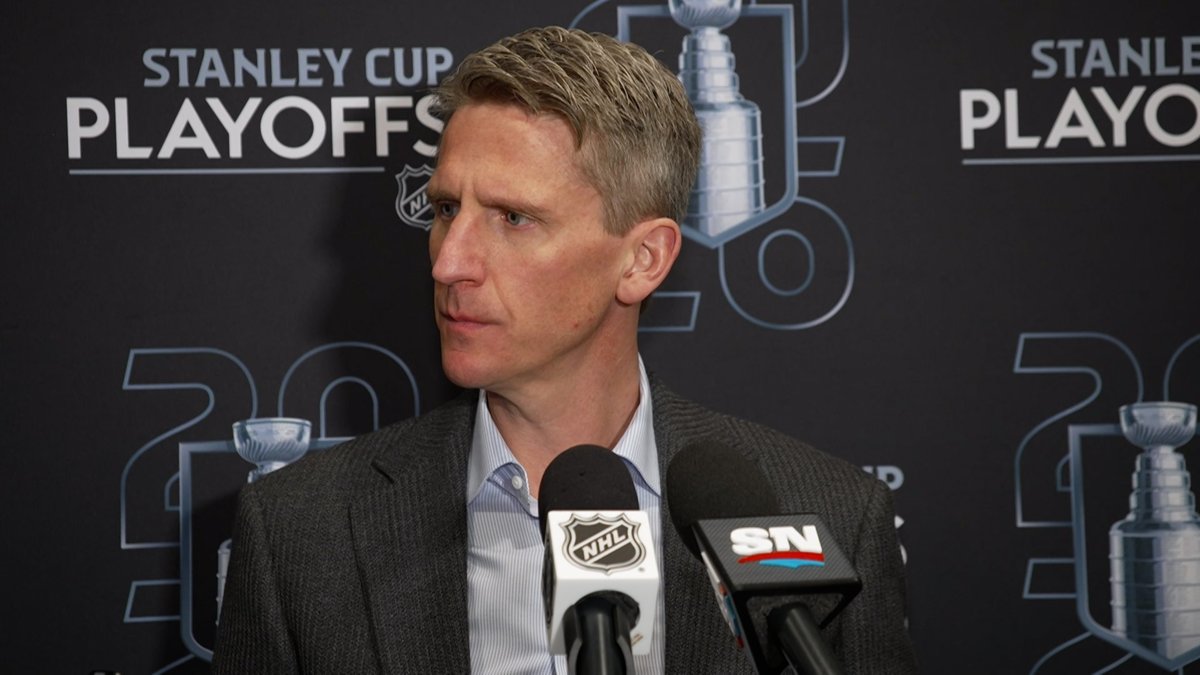 Coach Knoblauch spoke with the media ahead of tonight's #Oilers vs. Ducks Game 4 in Anaheim, confirming Jarry in net, Dickinson's availability & more. Enterprise | #LetsGoOilers
