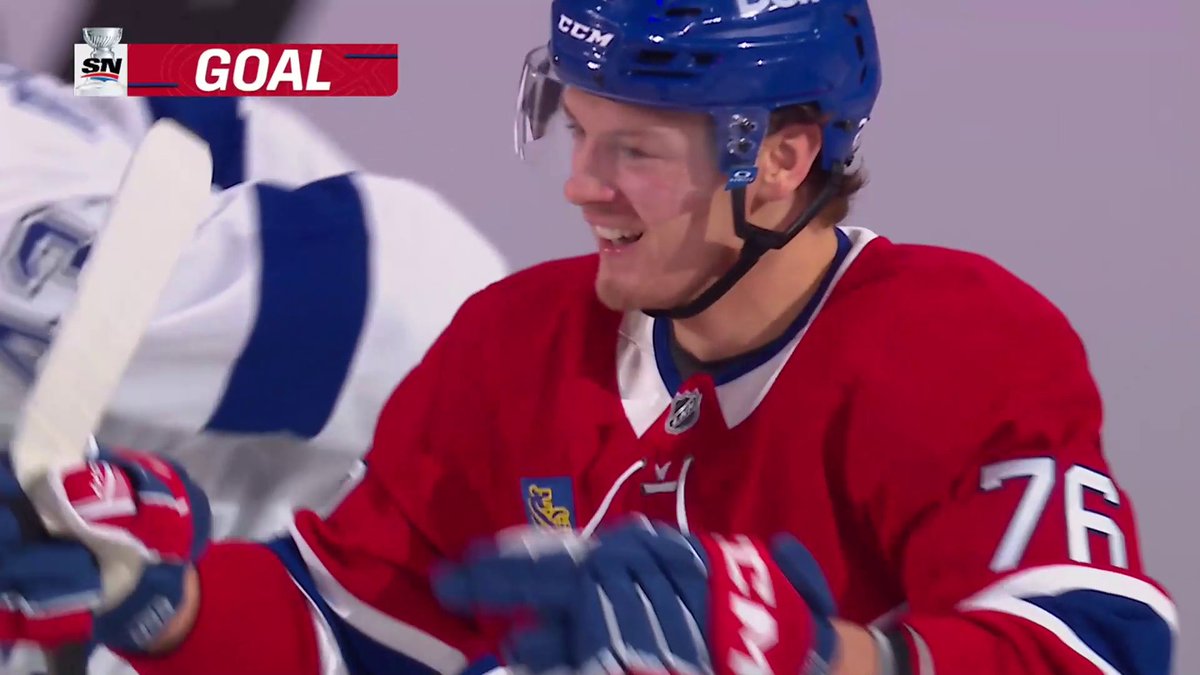 MONTREAL HAS THE ICEBREAKER IN GAME 4! 🔵⚪️🔴 #StanleyCup 🇺🇸: ESPN 🇨🇦: Sportsnet &amp; TVA Sports