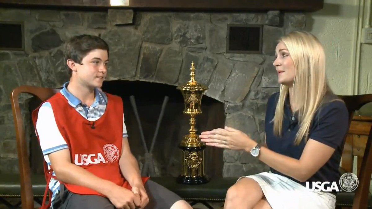 DEEP in the USGA archives: The winning caddie interview with 14-year-old Alex Fitzpatrick after he carried the bag for 18-year-old Matt’s 2013 U.S. Amateur win