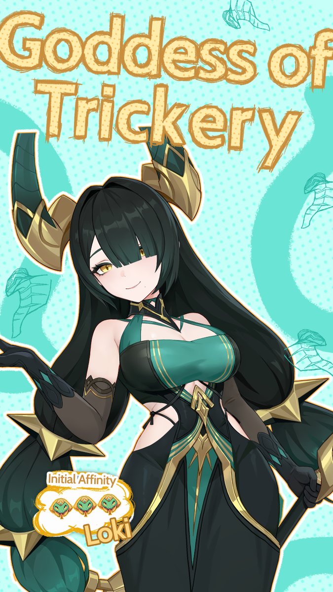 [Loki] I heard you like this side of me?! Is that true...?! 🎁Gift Code: LuoJiDengC Class: Mage Factions: Otherworld Return &amp; Wild Spirit 🥳New SSR Ex [Loki] Arrives on April 30! ♡ Follow &amp; Share to Enter the Prize Draw!♡ 💓Rewards: $10 Amazon Gift Card x3 #DragonTraveler