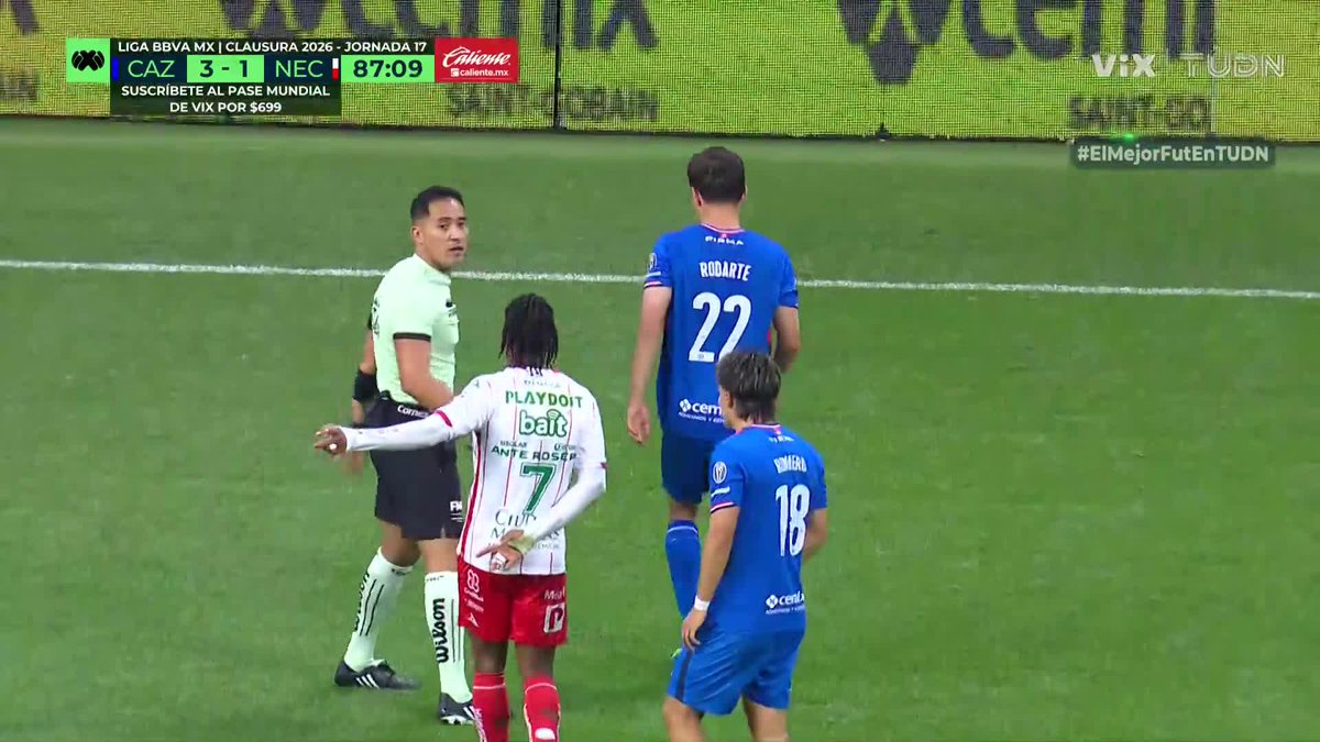¡GOOOOL DE CRUZ AZUL! ¡GOLEADA CELESTE! 🚂⚽ ¡Andrés Montaño se avienta un golazo y pone el 4-1! #ElMejorFutEnTUDN