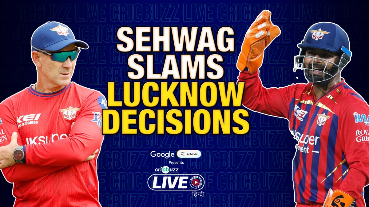 Sehwag Slams Lucknow Decisions 🤯 Who’s Making the Calls❓🤔 #IPL2026 #LSGvKKR Google India