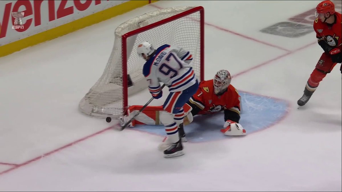 DOSTAL SAYS NO โ He denies Connor McDavid and keeps this game tied! #StanleyCup ๐บ๐ธ: ESPN ๐จ๐ฆ: Sportsnet & TVA Sports 2