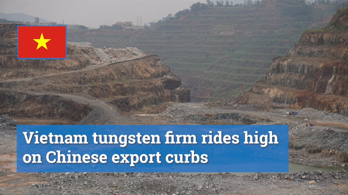 WATCH & READ: 'Our time is now': Vietnam tungsten firm rides high on Chinese export curbs Click here to read the full story: