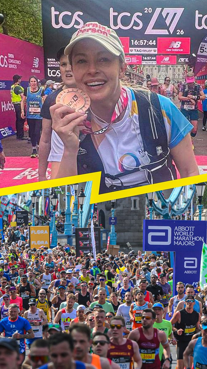 Our very own Shebahn Aherne has completed the London Marathon, after presenting her usual breakfast show this morning, running for the National Autistic Society 💪 A huge congratulations from talkSPORT ♥️ Shebahn Aherne