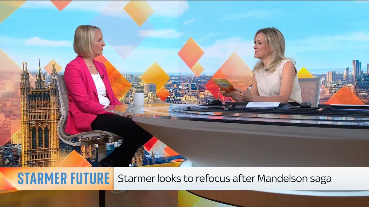 There’s a sense of growing frustration within No10 of the amount of oxygen being spent on the Mandelson saga Here’s Emma Reynolds: “I think we are spending a lot of time - too much time - talking about it”