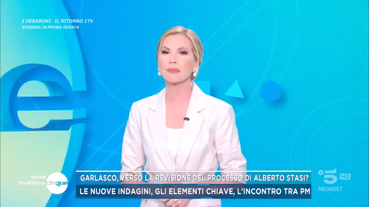 Caso #Garlasco, Francesca Nanni: "Pavia è autonoma per il processo su Sempio" #Mattino5 in diretta su #Canale5 e in streaming su Mediaset Infinity