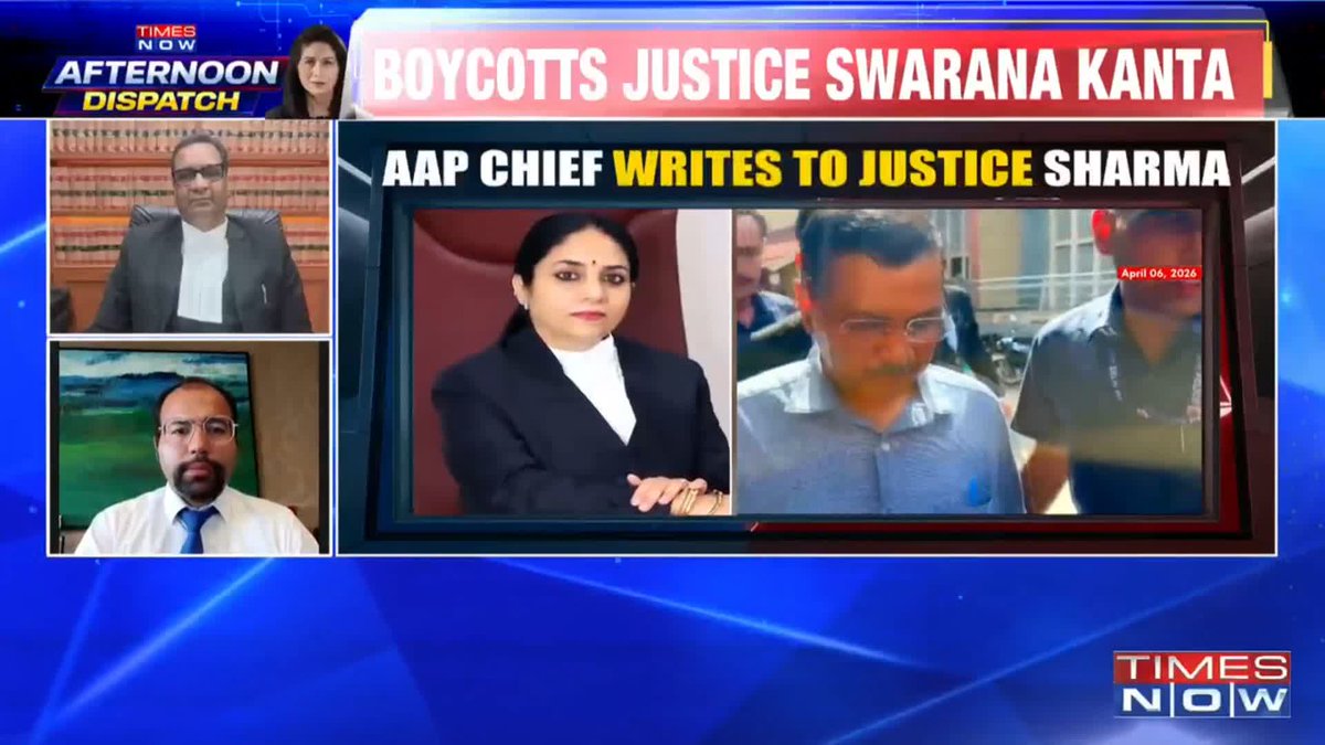 Kejriwal writes to Justice Swarana Kanta, boycotts court proceedings I don't think this is very reasonable; otherwise, it will open up for all accused to do the same after prima facie observation is given: Sumit Chander tells Shreya Dhoundial