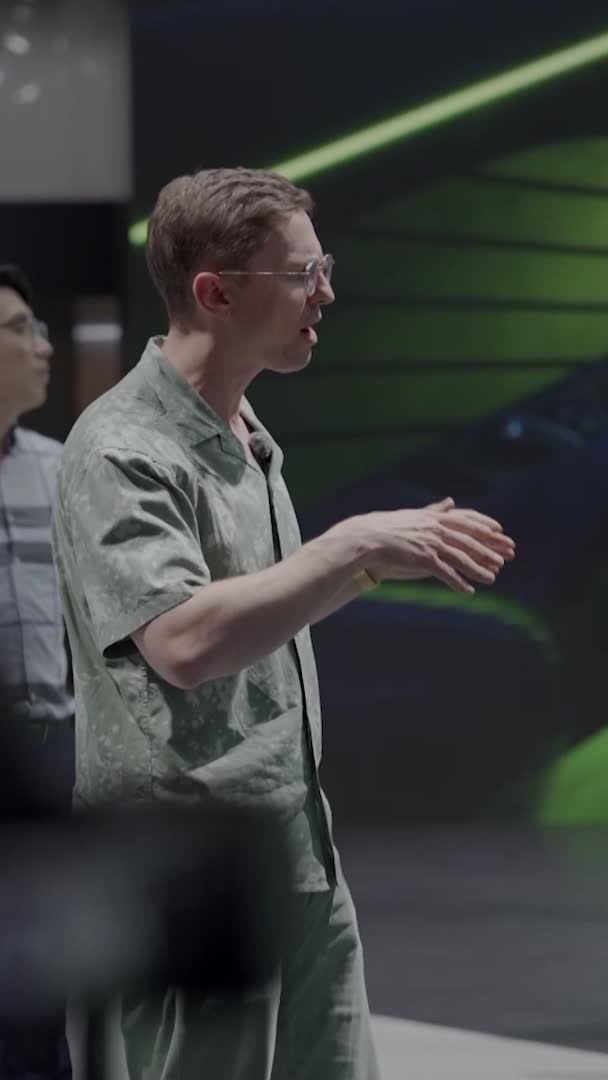 American YouTuber Ethan Robertson was giving some of his foreign viewers a first-hand look at China's high-tech cars at the Beijing Auto Show, and he says his U.S. fans always have the same question: why can't I buy these cars back home?