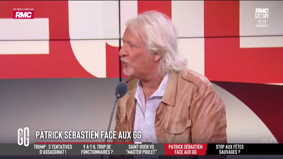 🗣️ "Je ne respecte pas cette dame, car elle n'est pas respectable" ▶️ Patrick Sébastien sur Delphine Ernotte, présidente de France Télévisions #GGRMC