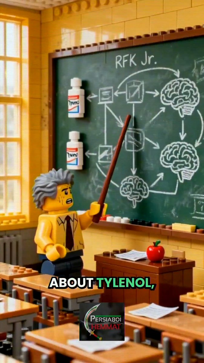 LMAO Iranians brutally cooked Robert F. Kennedy Jr. with a LEGO movie this time 😭🤣😂 via Mahdi Hemmat
