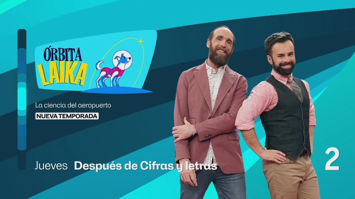 ✨ Órbita Laika estrena su undécima temporada en La 2 con más humor, más entretenimiento y nuevas sorpresas científicas. ✨Estreno: jueves 30 de abril, después de 'Cifras y Letras' en La 2 y RTVE Play. #ÓrbitaLaika 🧠