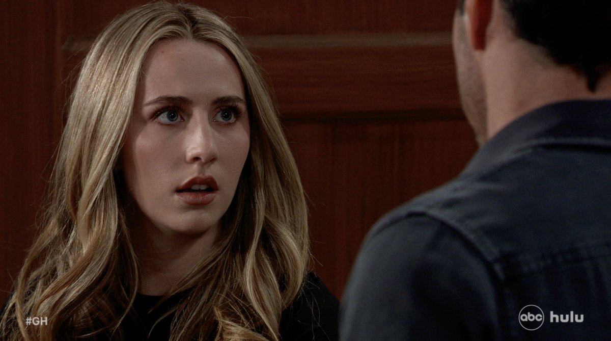 "[Josslyn's] not just some ditzy sorority girl... she's a W.S.B. agent." #GH