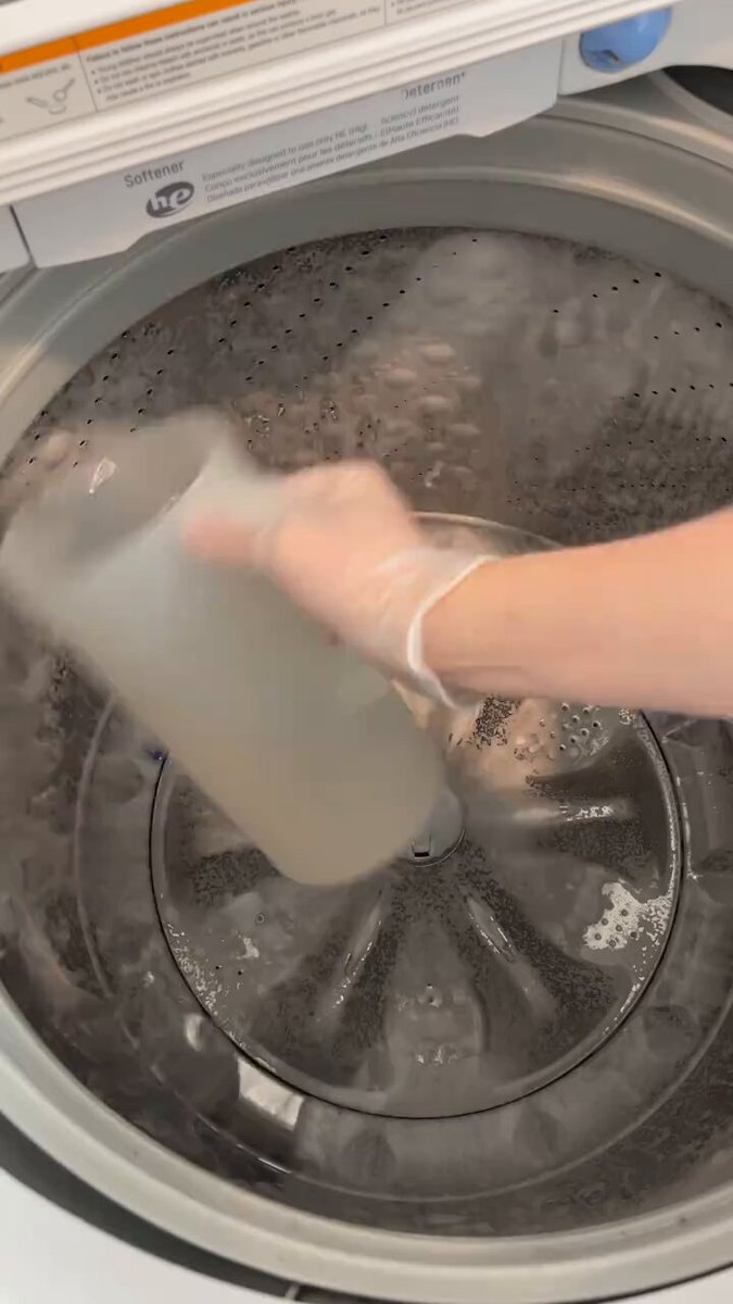 I’m not doing all that to my washing machine