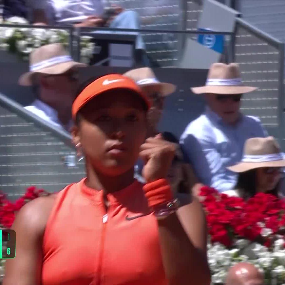 Bringing her A-game 💯 NaomiOsaka大坂なおみ takes the first set against Sabalenka 7-6(1)! #MMOPEN