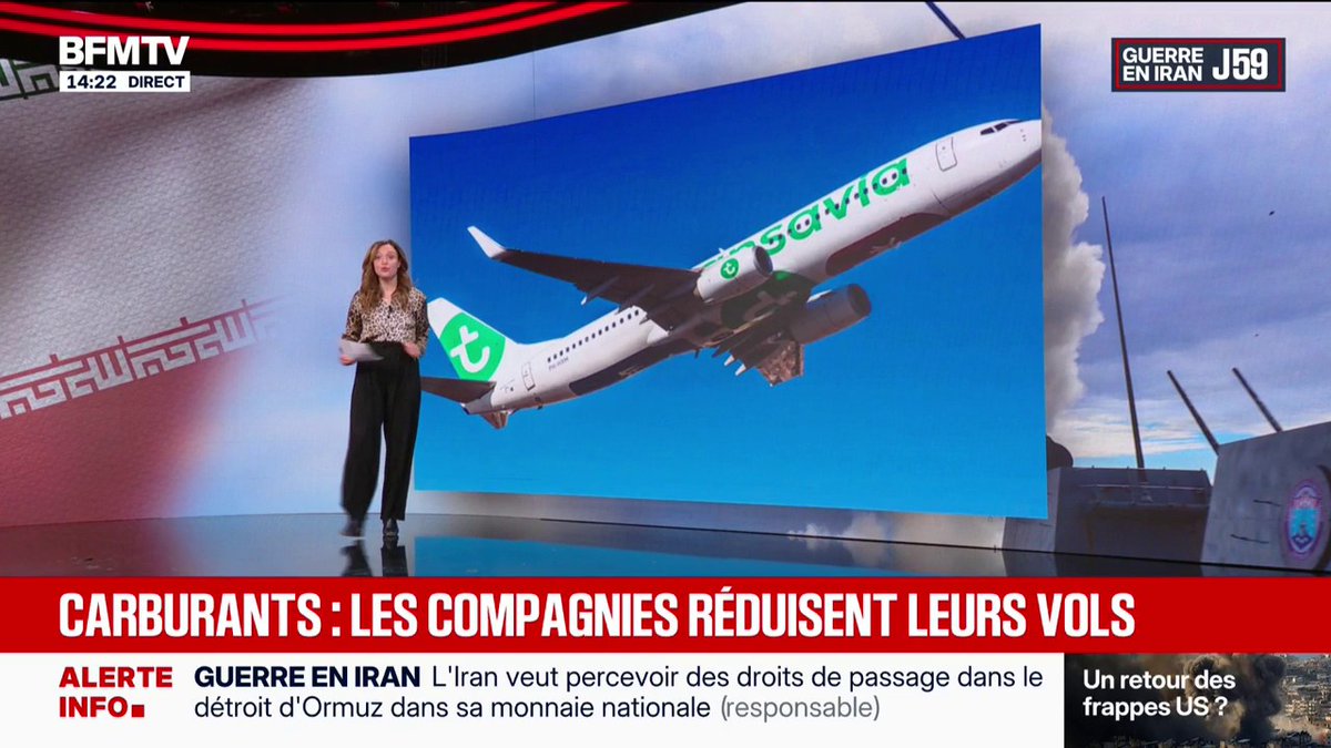 La compagnie Transavia annule des vols en mai et juin à cause du prix du kérosène