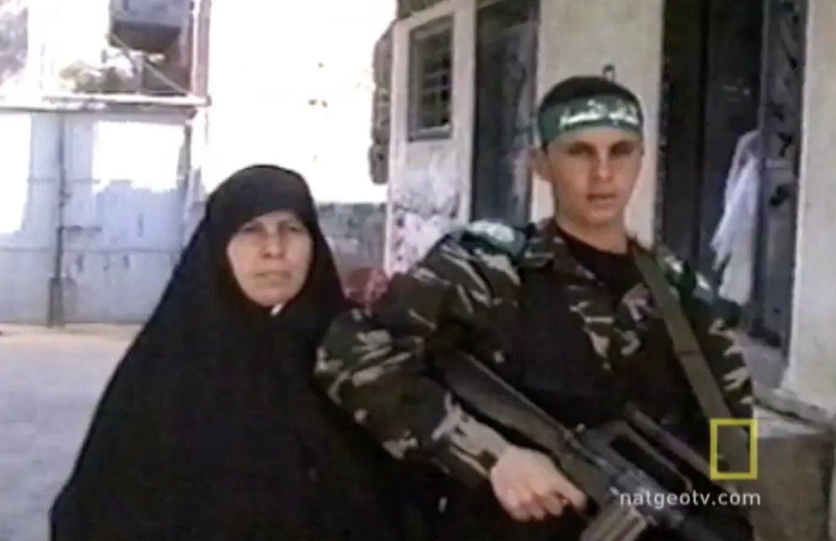 Palestinian mother Umm Nidal sent her sons on suicide bombings to murder Jews. In the original video with Mohammad, just before he left and said: “I wish I had 100 boys like Mohammad. I’d sacrifice them all. When I see all the Jews killed, that will be enough for me.”
