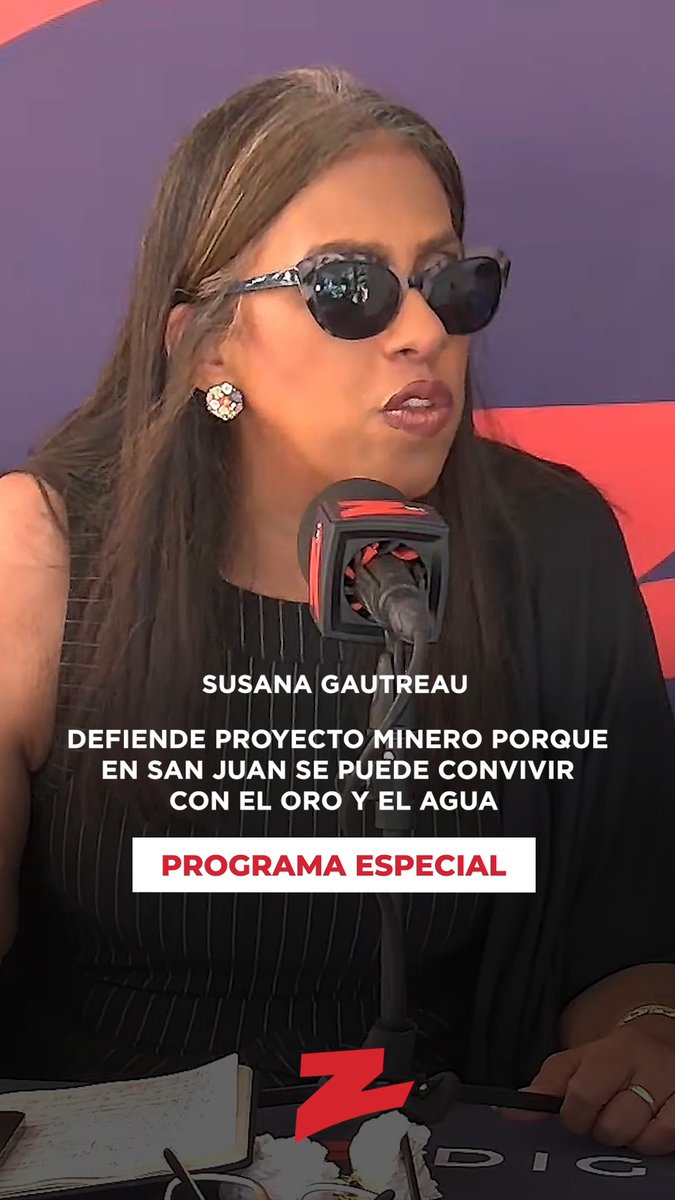 📺 [#ElGobiernoDeLaMañana] Susana Gautreau defiende proyecto minero porque en San Juan se puede convivir con el oro y el agua Escucha su comentario completo en: #Z101 #ZDigital #Opinión #SusanaGautreau #Proyecto #Minero #SanJuan #Convivir #Oro #Agua