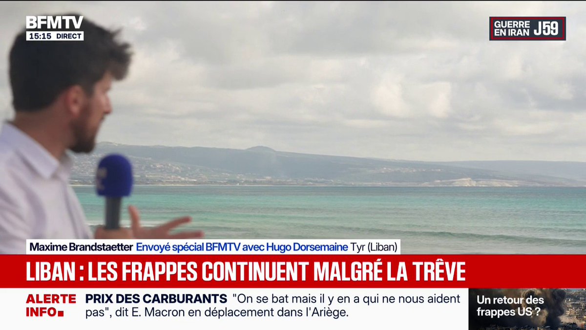 Il faut arrêter avec « malgré la trêve », il n’y a pas de trêve puisqu’Israël la brise quotidiennement depuis le premier jour
