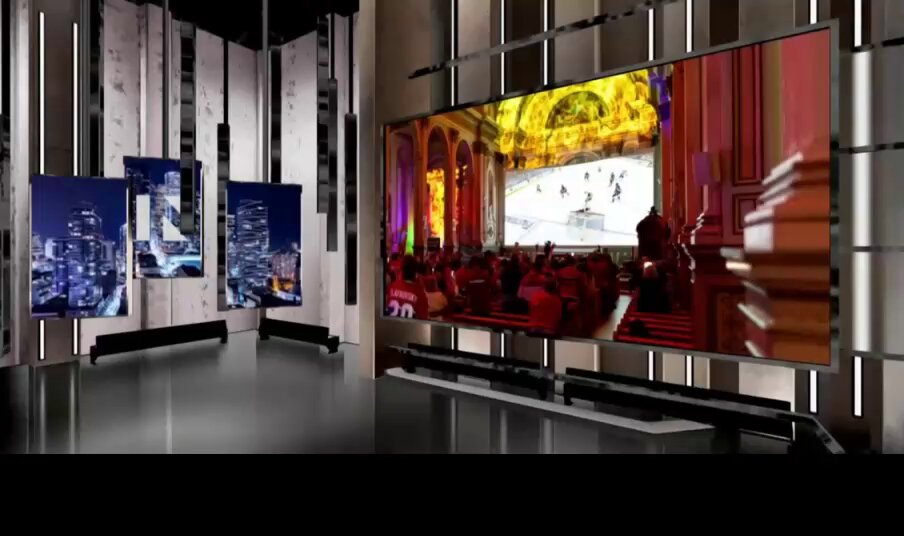 Generations of devout Quebec Catholics are rolling in their graves right now A giant screen projecting the Montreal Canadiens playoff game right over the altar... in a still-consecrated cathedral C’est du tabarnak de premiere classe. Hockey is the nouveau religion now. How well did this work out for the United Church of Canada? 🇨🇦⛪️🏒